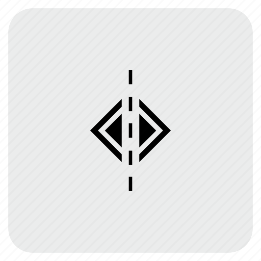 Center, divide, form, object, rombus, separate, square icon - Download on Iconfinder