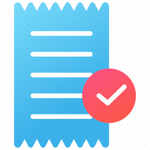 Approved, bill, claim approval, contract, invoice, receipt icon - Download on Iconfinder