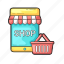 mobile marketing, shop, cart, ecommerce, store, buy, shopping 