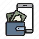 e-wallet, digital, wallet, payment, smartphone, mobile, money