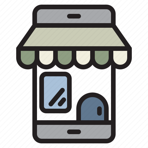 Online, shopping, shop, application, mobile, smartphone icon - Download on Iconfinder