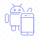 android, andy, app, bugdroid, development, mascot, mobile, phone, smartphone