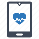 mobile, health, heartbet, smartphone 