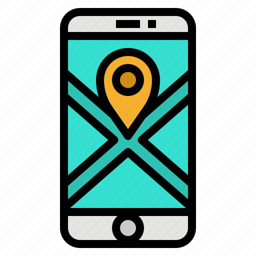 Gps, map, navigator, pin, route icon - Download on Iconfinder