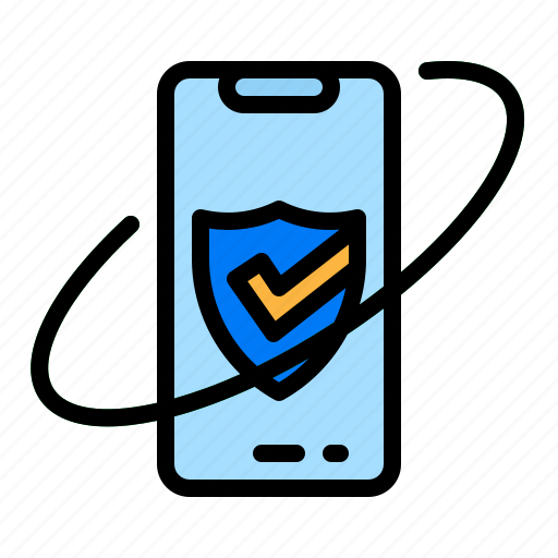 Protection, mobile, insurance, prevention, security icon - Download on Iconfinder