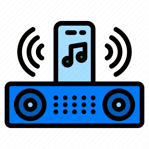 Electronics, audio, device, speaker, music icon - Download on Iconfinder