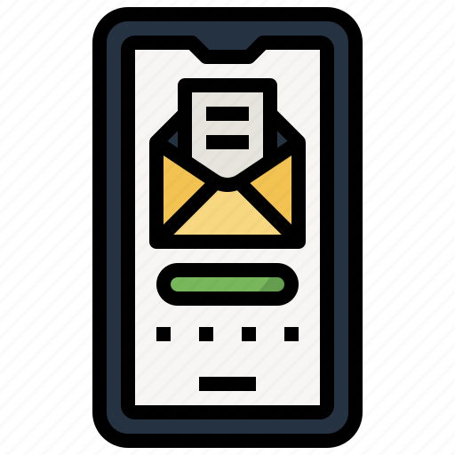 Communications, email, envelope, message, smartphone icon - Download on Iconfinder