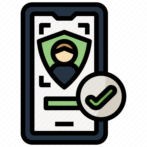 Check, detection, face, mark, multimedia, security, smartphone icon - Download on Iconfinder