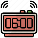 alarm, clock, date, time, timer, tools, utensils