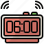alarm, clock, date, time, timer, tools, utensils 