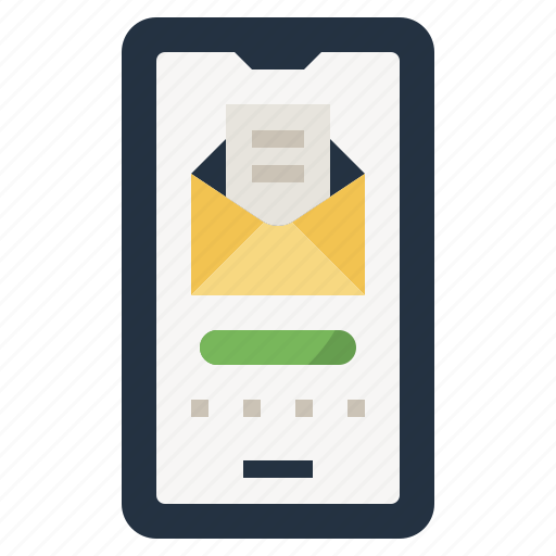 Communications, email, envelope, message, smartphone icon - Download on Iconfinder