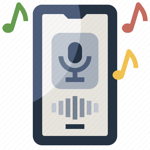 Communications, electronics, microphone, music, recorder, recording, voice icon - Download on Iconfinder