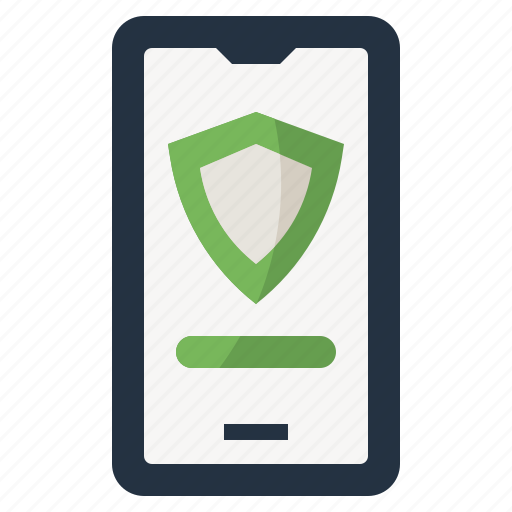Cell, mobile, prevention, protection, security, shield, system icon - Download on Iconfinder