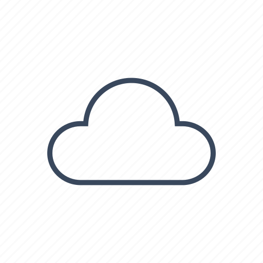 Cloud, clouds, cloudy, forecast, wheather icon - Download on Iconfinder