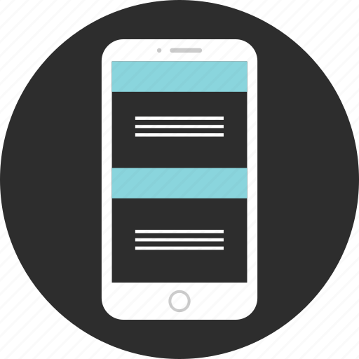 Data, mobile, seo, wireframe icon - Download on Iconfinder