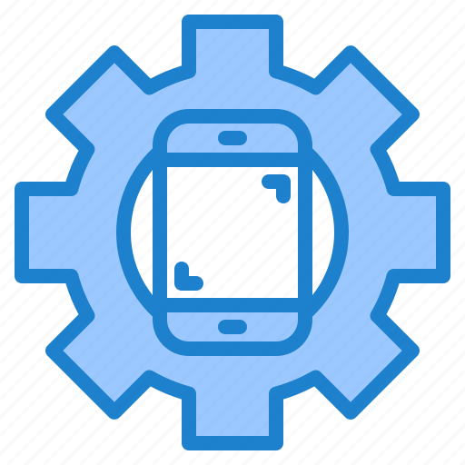 Smartphone, mobilephone, config, setting, gear icon - Download on Iconfinder