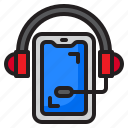 mobilephone, headphone, music, sound, smartphone