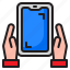 smartphone, technology, mobilephone, hands, device 