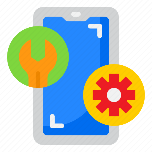 Mobilephone, setting, smartphone, gear, config icon - Download on Iconfinder