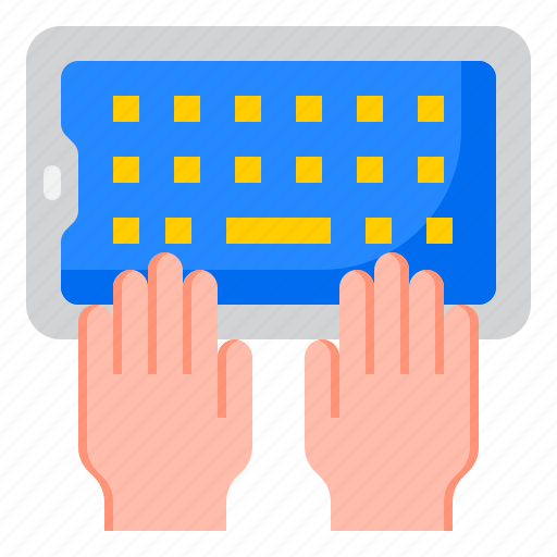 Mobilephone, type, smartphone, technology, keyboard icon - Download on Iconfinder