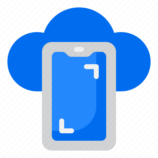 Smartphone, mobilephone, cloud, server, technology icon - Download on Iconfinder