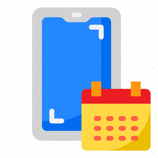 Smartphone, mobilephone, day, calendar, mobile icon - Download on Iconfinder