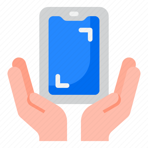 Smartphone, technology, device, mobilephone, hands icon - Download on Iconfinder
