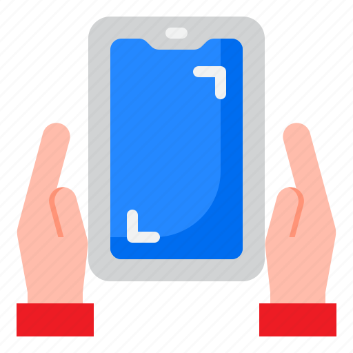 Smartphone, technology, mobilephone, hands, device icon - Download on Iconfinder