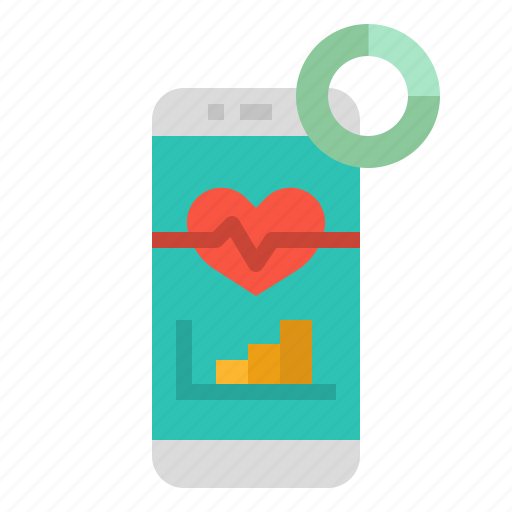 Health, healthy, heart, measure, mobile icon - Download on Iconfinder
