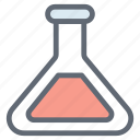scientific, flask, science, laboratory, chemical