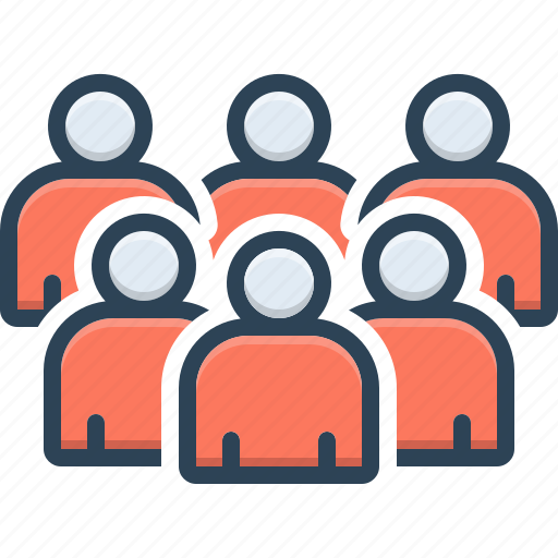 Association, cluster, conglomeration, crowd, group, organization, troop icon - Download on Iconfinder