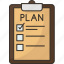 planning, clipboard, schedule, list, task 
