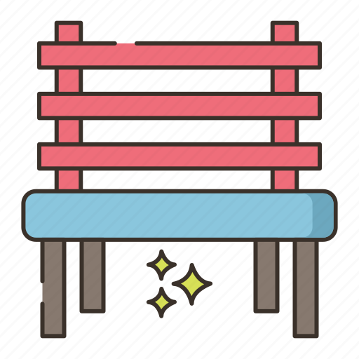 Benching, bench, park icon - Download on Iconfinder