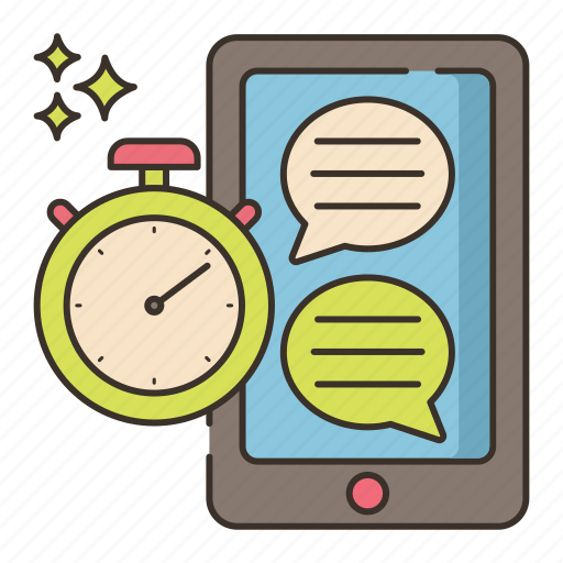 Immediate, response, messaging icon - Download on Iconfinder