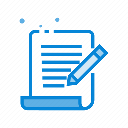 Pen, write, draw, writing, paper, page icon - Download on Iconfinder