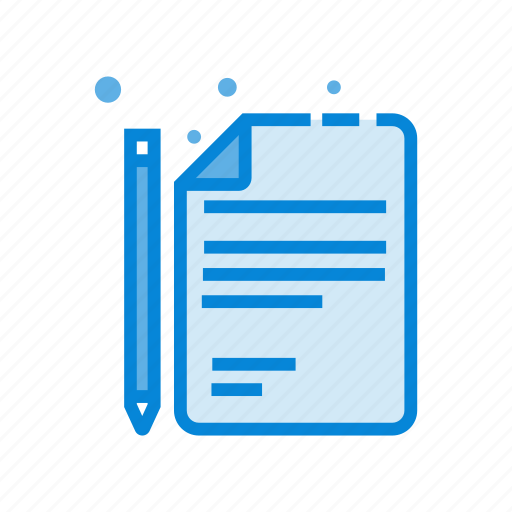 Pen, writing, draw, paper icon - Download on Iconfinder