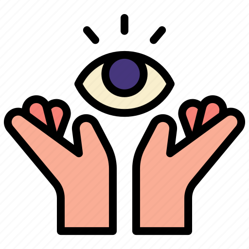 All, seeing, eye, providence, witchcraft, occult, witchy icon - Download on Iconfinder