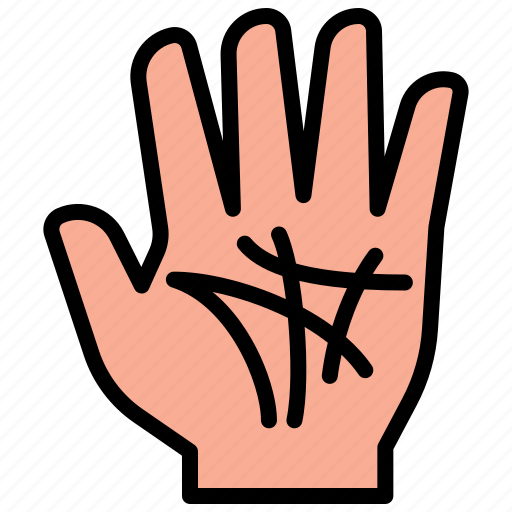 Palmistry, palm, fortune, telling, occult, witchy, wicca icon - Download on Iconfinder