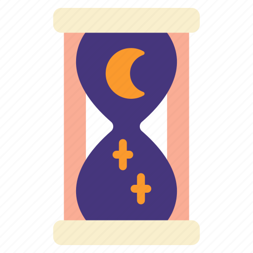Hourglass, celestial, moon, occult, witchy, wicca, mystical icon - Download on Iconfinder