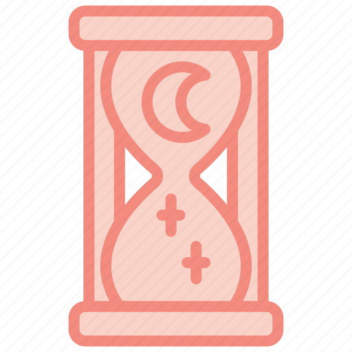 Hourglass, celestial, moon, occult, witchy, wicca, mystical icon - Download on Iconfinder