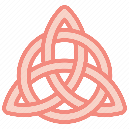 Triquetra, wiccan, celtic, knot, occult, witchy, wicca icon - Download on Iconfinder