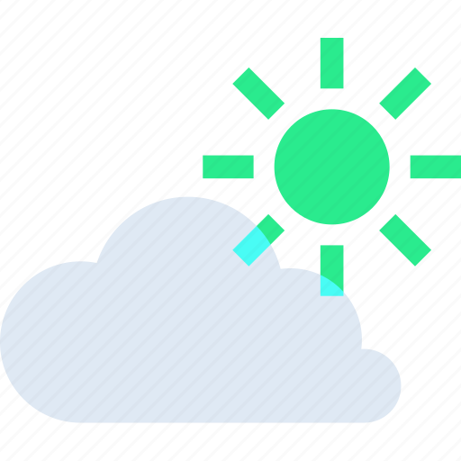 Cloud, nature, sky, sun, weather icon - Download on Iconfinder