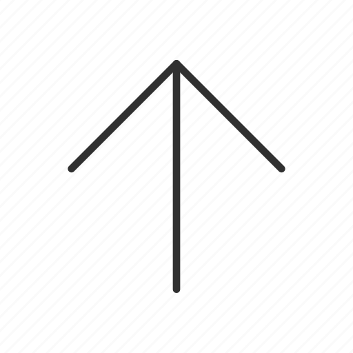 Arrow, arrow up, direction, north, up, up symbol, arrows icon - Download on Iconfinder