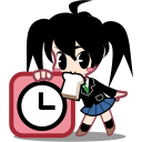 clock, alarm, time, timer, watch, cartoon, japan