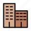 apartment, bank, building, money, residential 