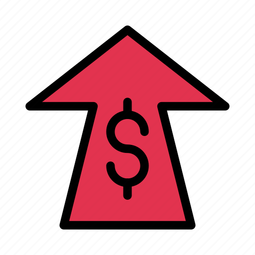 Dollar, growth, increase, money, profit icon - Download on Iconfinder