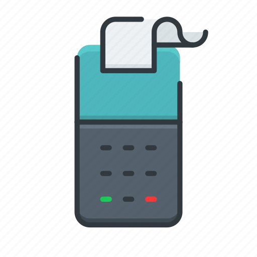 Pos, point of sale, terminal, payment, bill icon - Download on Iconfinder