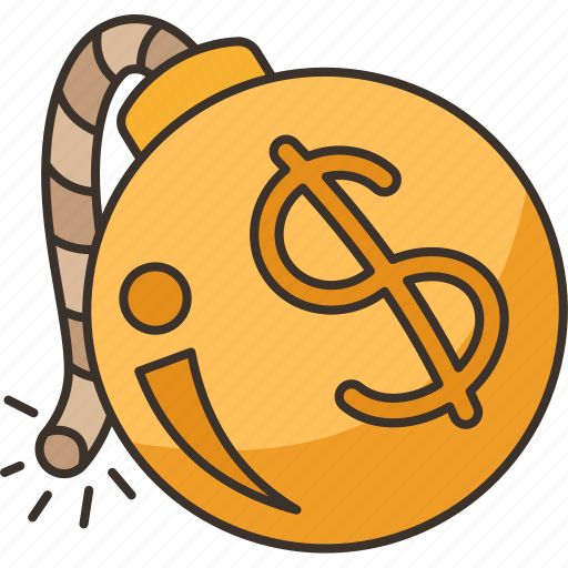 Debt, crisis, financial, bankrupt, trouble icon - Download on Iconfinder