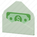 salary mail, envelope, finance, message, mail, email, money 