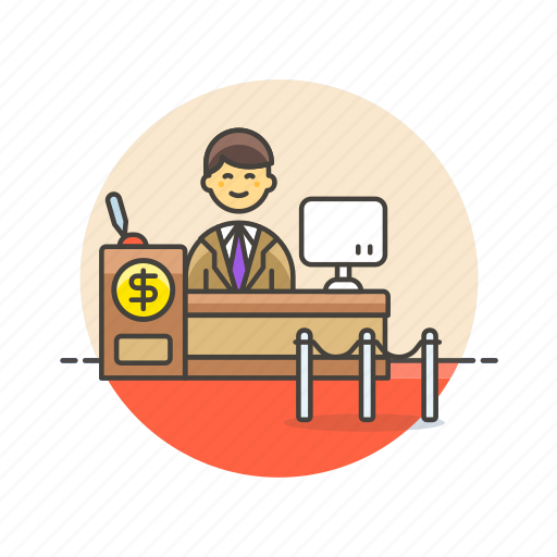 Counter, money, service, bank, cash, currency, finance icon - Download on Iconfinder
